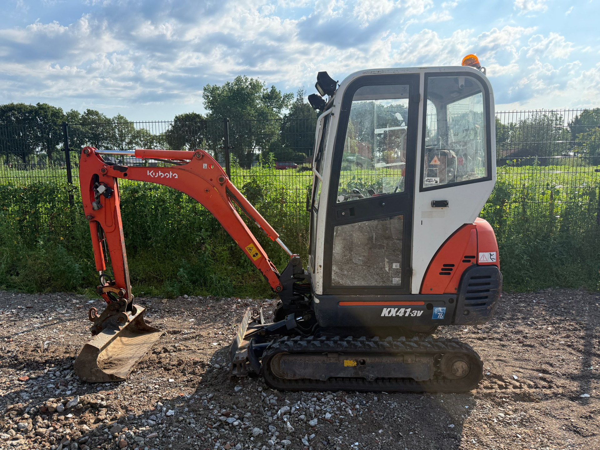 Kubota KX41-3 minigraver