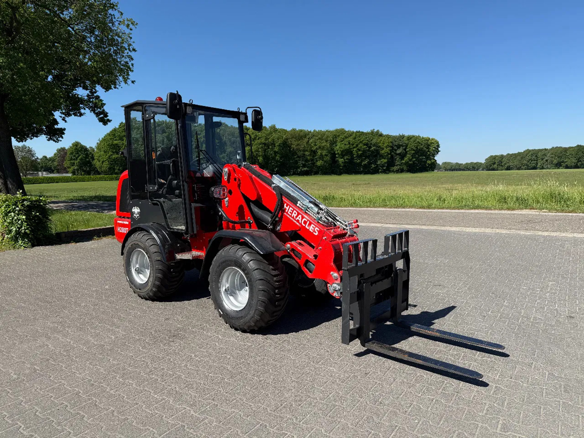 Heracles H280T pro mini shovel NIEUW