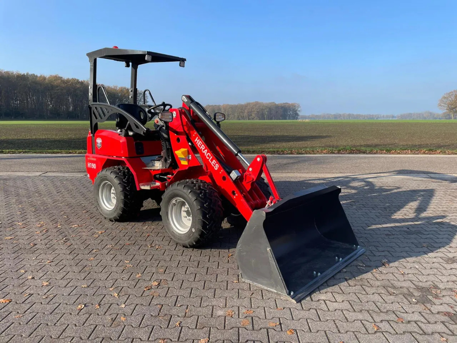 Heracles H190 PRO mini shovel NIEUW